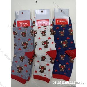Ponožky slabé veselé valentín dámske (37-41) POLSKÁ MÓDA DPP22057