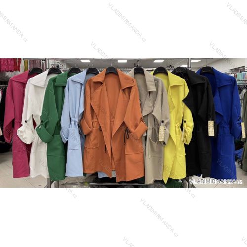 Kabátik jarný dámsky (S/M ONE SIZE) TALIANSKA MÓDA IMWA22572