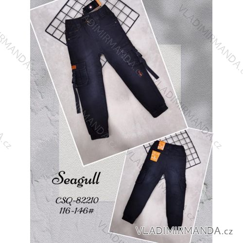 Rifle jeans dorast detské chlapčenské (116-146) SEAGULL SEA22CSG-82210