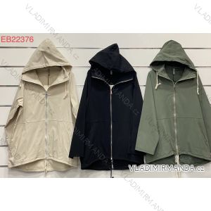 Bunda s kapucňou dámska (M/L ONE SIZEE) TALIANSKA MÓDA IMWK22EB22376