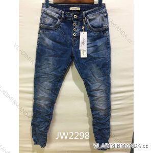 Rifle jeans dlhé dámske (XS-XL) JEWELLY LEXXURY LEX22JW2298