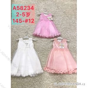 Šaty bez rukávov detské dievčenské (2-5rokov) ACTIVE SPORT ACT22A58234