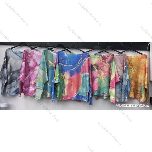 Tunika dlhý rukáv dámska (S/M ONE SIZE) TALIANSKA MÓDA IMWB221082