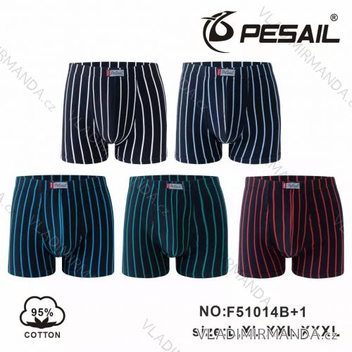 Boxerky bavlnené pánske (L-3XL) PESAIL PES22F51014B
