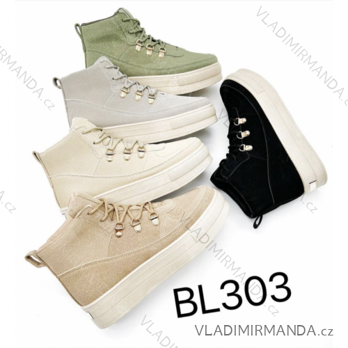 Topánky členkové dámske (36-41) SSHOES OBUV OBSS22BL303