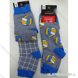 Ponožky slabé veselé lopta pánske (38-46) POLSKÁ MÓDA DPP22062