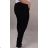 Rifle jeans dámske nadrozmerné s gumou v páse (40-52) SMILING SAL22W856
