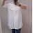 Košeľa oversize dlhý rukáv dámske nadrozmer (2XL/3XL OENE SIZE) TALIANSKA MODA IMD22062/DR