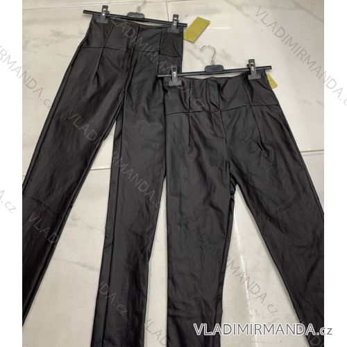 Legíny dlhé koženkové dámske (S-XL) TALIANSKA MÓDA IMWD221191