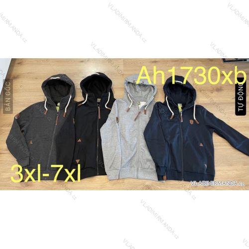 Mikina pánská nadrozměr (3XL-7XL) Vint VIN22AH1730XB