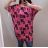 Tunika oversize krátky rukáv dámska (2XL/3XL ONE SIZE) TALIANSKA MÓDA IMB22051