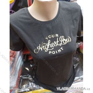 Tričko krátky rukáv dámske (S-XL) TURECKÁ MÓDA TM922024