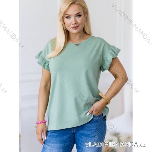 Tunika krátky rukáv dámska (S/M/L ONE SIZE) TALIANSKA MÓDA IMWA221276