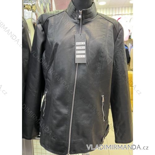 Bunda koženková dámska nadrozmer (56-64) LANMAS MA522R-522