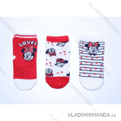 Ponožky slabé minnie mouse dojčenskej detské dievčenské (0-12 mesiacov) SETINO EV0688