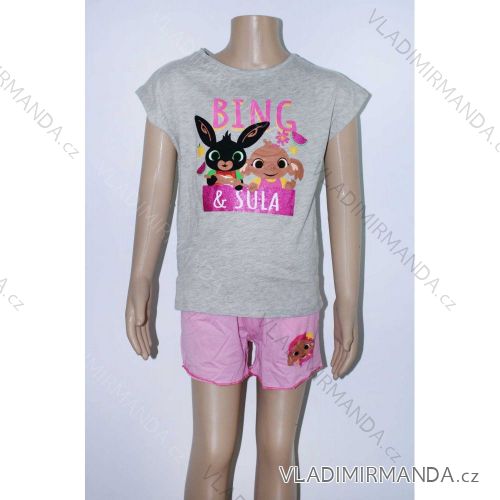 Súprava letný/plážový set tričko a kraťasy bing dojčenská detská dievčenská (98-116) SETINO EV1279.I06