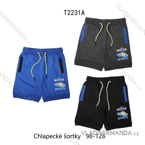Šortky kraťasy detské chlapčenské (98-128) WOLF T2231A