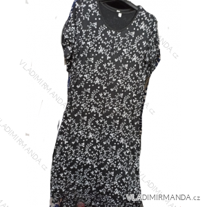 Šaty krátky rukáv dámske nadrozmer (L-3XL) CATHERINE PME22029