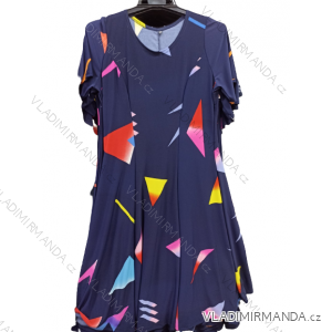Šaty krátky rukáv dámske nadrozmer (2XL-4XL) CATHERINE PME22032