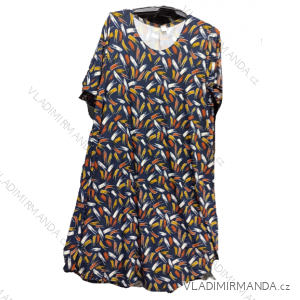 Šaty krátky rukáv dámske nadrozmer (2XL-4XL) CATHERINE PME22033