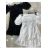 Šaty bavlnené krajkové carmen dámske (S/M ONE SIZE) TALIANSKA MÓDA IMWB221495