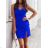 Šaty mini letné na ramienka dámske (S/M/L ONE SIZE) TALIANSKA MÓDA IMD22376