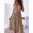Šaty dlhé letné na ramienka dámske (S/M ONE SIZE) TALIANSKA MÓDA IMD24194