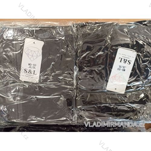 Legíny slabé 3/4 dámske nadrozmer (2XL-5XL) SAL SMILING SAL22MD-50