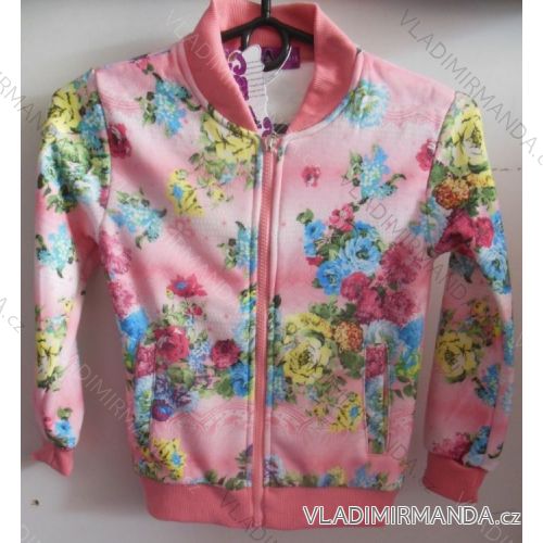 Mikina teplá detská Dievčenské (98-128) ACTIVE SPORT HZ-5670