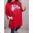 Tunika 3/4 rukáv dámska nadrozmer (5XL-6XL) POLSKÁ MÓDA PMWT22SABINE