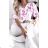 Tunika oversize 3/4 dlhý rukáv dámska (S/M/L ONE SIZE) TALIANSKA MÓDA IMWM221645