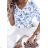 Tunika oversize 3/4 dlhý rukáv dámska (S/M/L ONE SIZE) TALIANSKA MÓDA IMWM221645