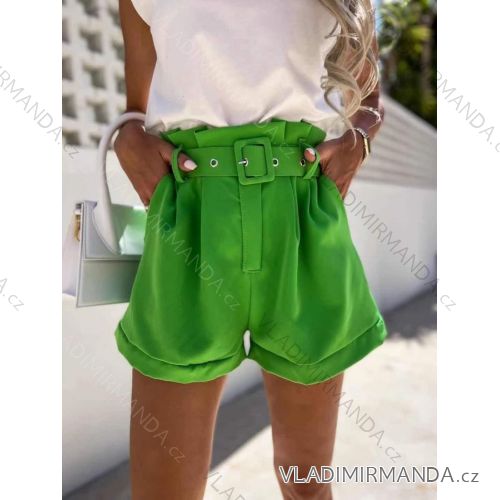 Kraťasy šortky elegantné dámske (S-XL) TALIANSKA MÓDA IMWE221756