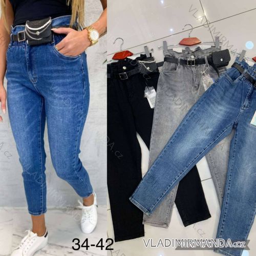 Rifle jeans dlhé dámske (34-42) JEANS JAW221788