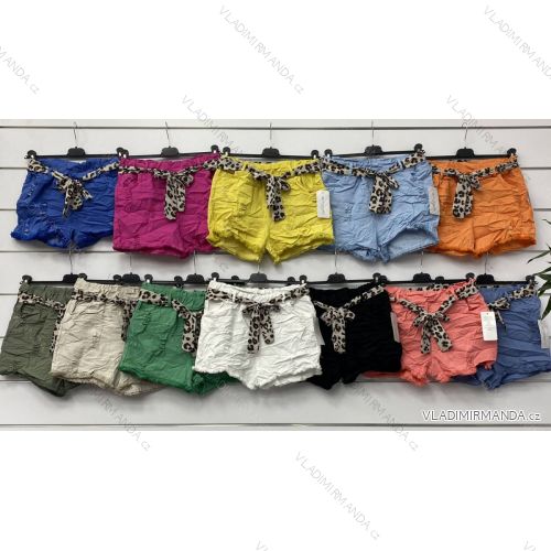 Kraťasy šortky strečové dámske (S/M/L ONE SIZE) TALIANSKA MÓDA IMWA221813