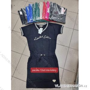 Šaty športové letné krátky rukáv dámske (S-XL) TURECKÁ MÓDA TMWG22G56548