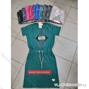 Šaty športové letné krátky rukáv dámske (S-XL) TURECKÁ MÓDA TMWG22G559