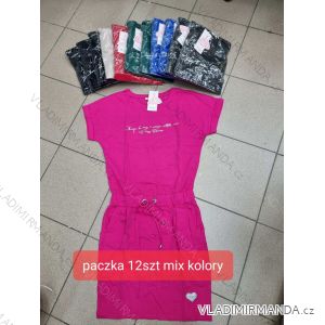 Šaty športové letné krátky rukáv dámske (S-XL) TURECKÁ MÓDA TMWG22G56566