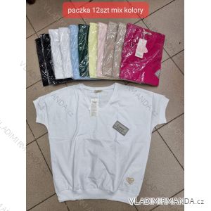 Tričko krátky rukáv dámske (S-XL) TURECKÁ MÓDA TMWG22G53214