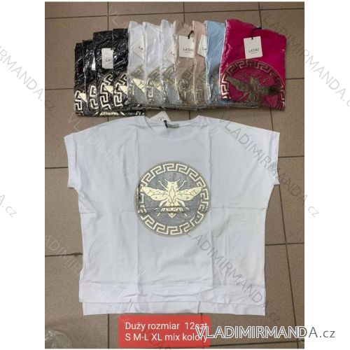 Tričko krátky rukáv dámske (S-XL) TURECKÁ MÓDA TMWG22G55502