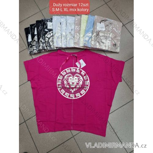 Tričko krátky rukáv dámske (S-XL) TURECKÁ MÓDA TMWG22G522187