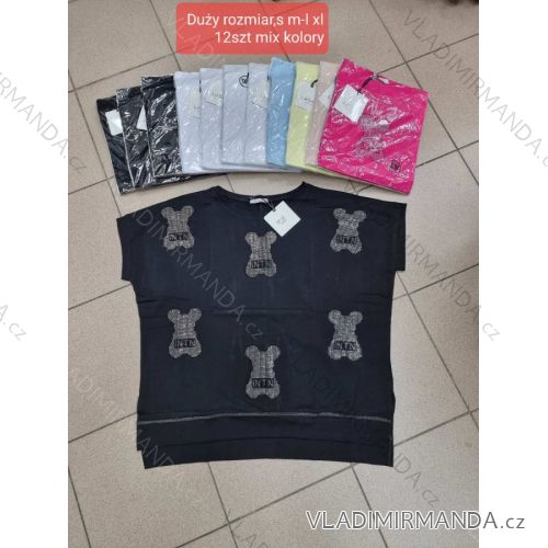 Tričko krátky rukáv dámske (S-XL) TURECKÁ MÓDA TMWG22G5636