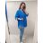 Tunika dlhý rukáv dámska nadrozmer (XL/2XL ONE SIZE) TALIANSKA MÓDA IM322003/DR