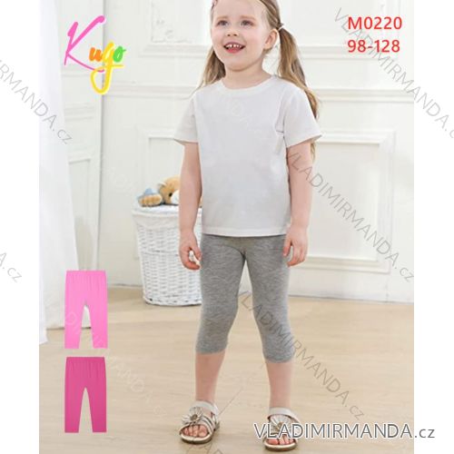 Legíny 3/4 dlhé detské dievčenské (98-128) KUGO M0220