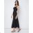 Šaty dlhé elegantné na ramienka letný satén dámske (S/M ONE SIZE) TALIANSKA MÓDA IMM22634