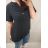 Tunika oversize zaväzovacia bavlnená krátky rukáv dámska nadrozmer (XL/2XL ONE SIZE) TALIANSKA MóDA IM422536/DR XL/2XL béžová