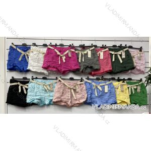 Kraťasy šortky strečové dámske (S/M ONE SIZE) TALIANSKA MÓDA IMWA222074