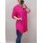 Šaty košeľové letné dámske prúžok (L / XL ONE SIZE) TALIANSKÁ MÓDA IM4211852