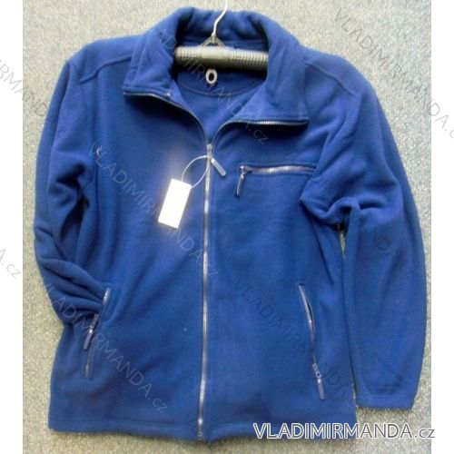 Mikina teplá flaušová unisex dámske a pánske (m-3XL) HAF W-333A