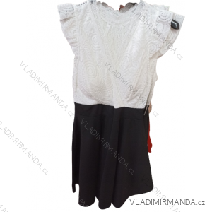 Šaty elegantné krátke bez rukávov dámske (S/M ONE SIZE) TALIANSKA MÓDA IM322125